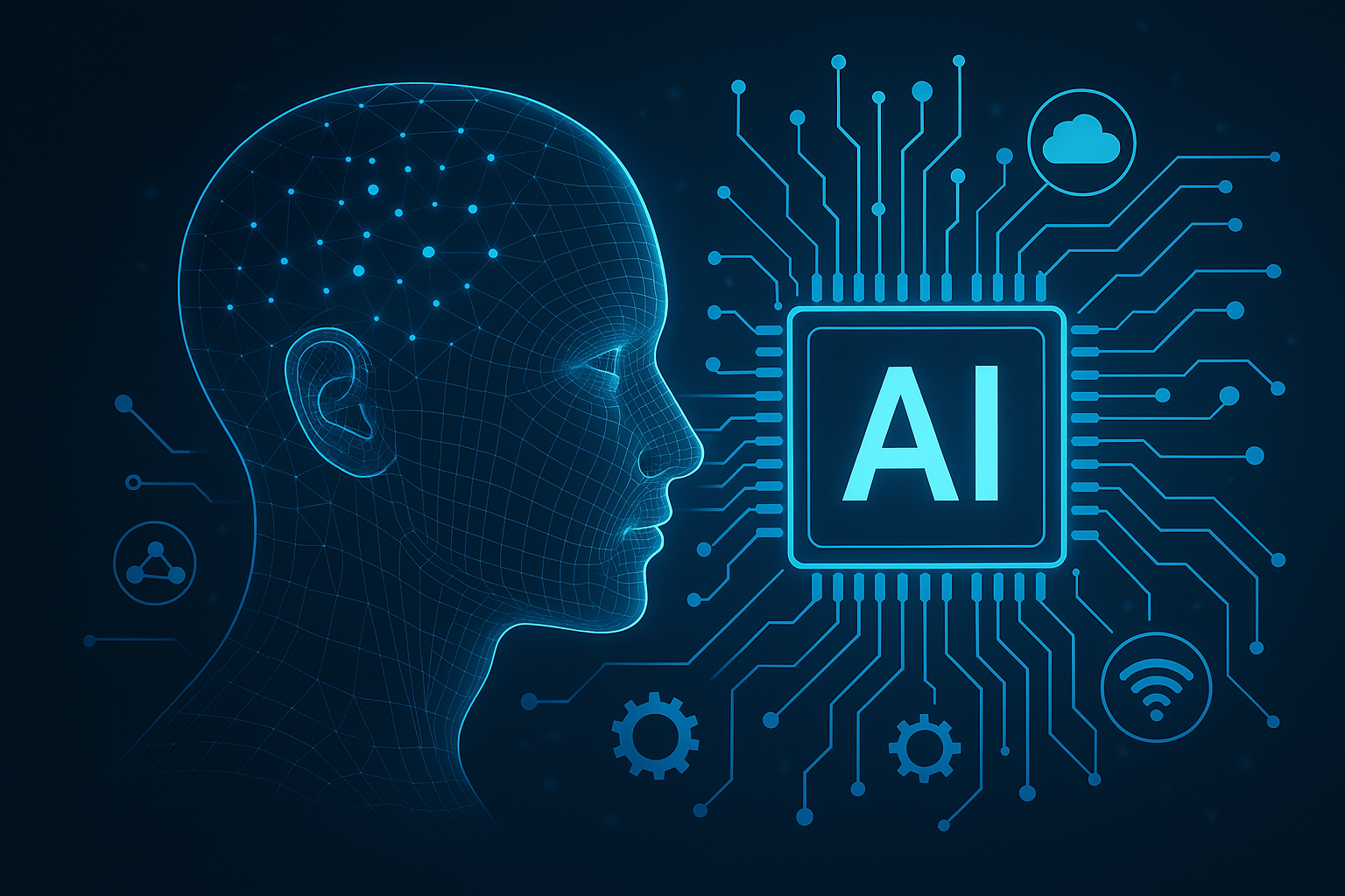 AI and technology concept
